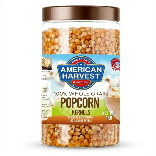 [AH-135] AH POPCORN KERNELS - USA (12x1kg) JAR
