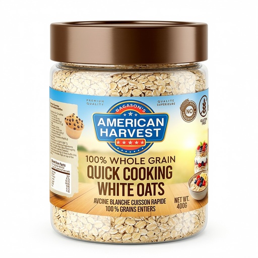[AH-128] AH WHITE OATS (24x400G) JAR