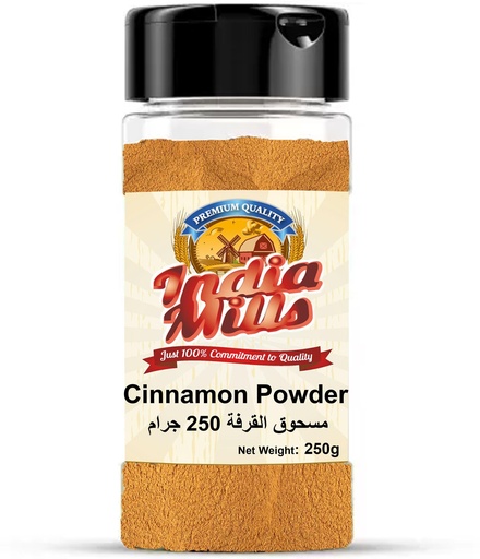 [IM-123] INDIA MILLS Jar CINNAMON POWDER (24x250g)