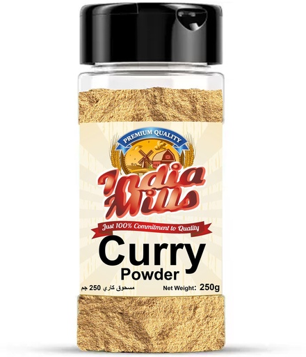 [IM-055] INDIA MILLS Jar CURRY Powder 24x250GMS