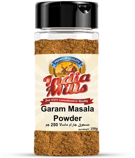 [IM-124] INDIA MILLS Jar GARAM MASALA POWDER (24x250g)