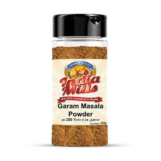 [IM-124] INDIA MILLS Jar GARAM MASALA POWDER (24x250g)
