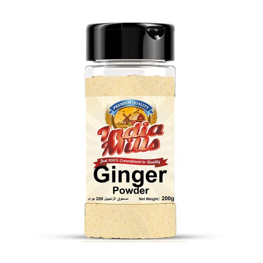 [IM-126] INDIA MILLS Jar GINGER POWDER (24x200g)