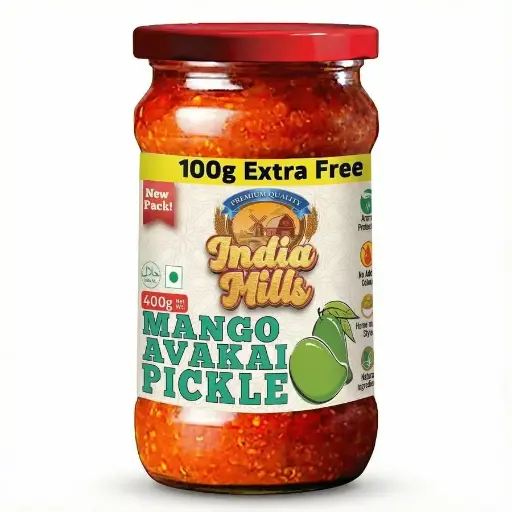 [IM-151] INDIA MILLS Mango Avakai Pickle (12x400G)