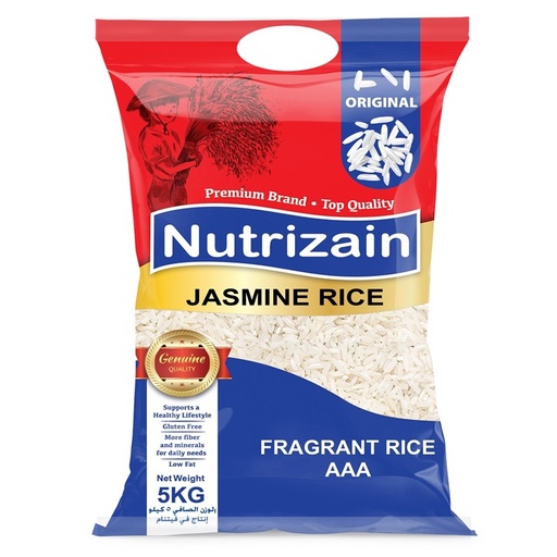 [NR-1] Nutrizain Jasmine Rice  (5 X 5kg)