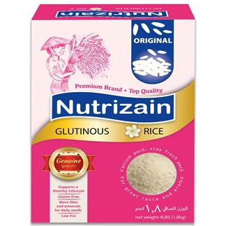 [NR-3] Nutrizain Glutinous Rice (6x4Lbs) 1.8kg