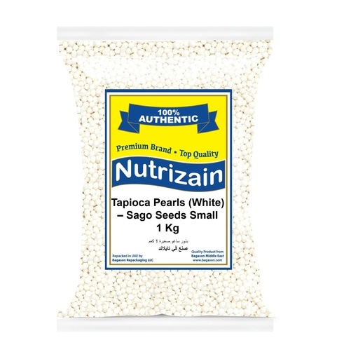 [NUT-35] Nutrizain Tapioca Pearl Sago Small (12x1kg)