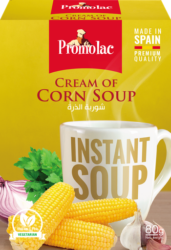 [PRL-011] PROMOLAC Instant Corn Cream Soup (12x80g)