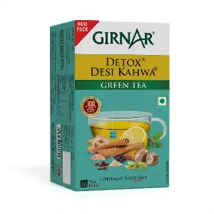 [GIR-20] Girnar Detox Kahwa Green tea (36 TeaBags) (24x90g)