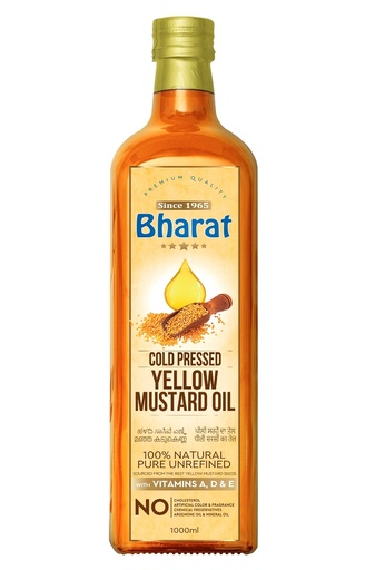 [MO-13] Bharat Yellow Mustard Oil (12x1L)