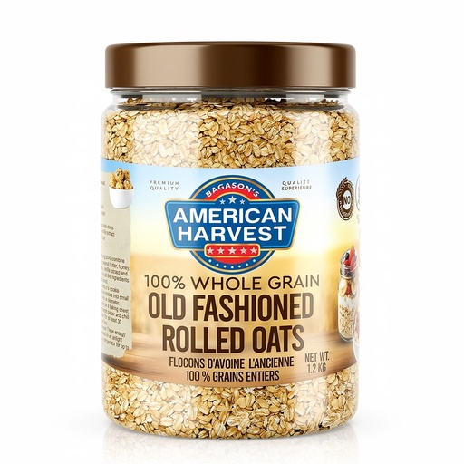 [AH-201] AH ROLLED OATS (12x1.2kg) JAR