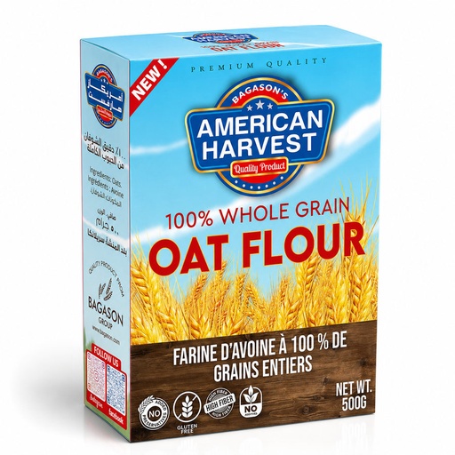 [AH-202] AH Oat Flour (24x500g)