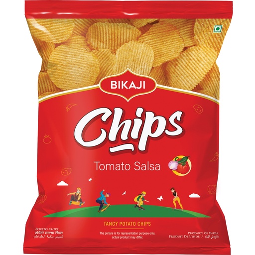 [BIK-52] Bikaji Potato Chips Tomato Salsa (12x80G)