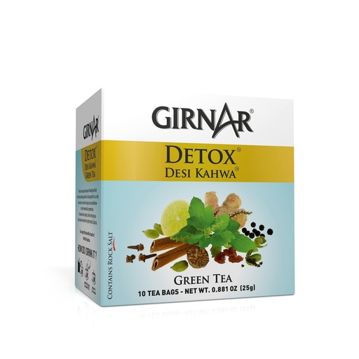 [GIR-32] Girnar Detox Kahwa Green tea (5 TeaBags) (170x12.5g)
