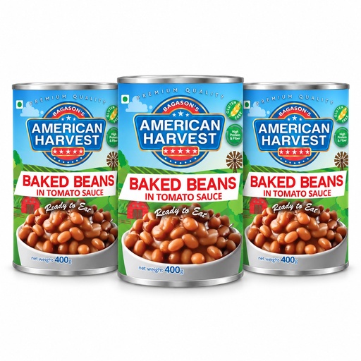 [OP-218] AH PROMO Baked Beans in Tomato Sauce (3x400g)