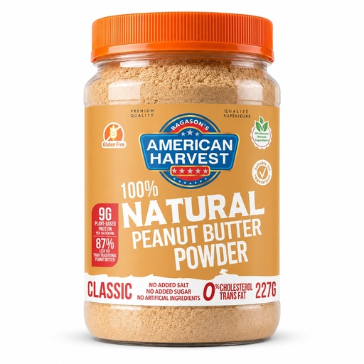 [AH-230] AH All Natural Peanut Butter Powder (12x227G)