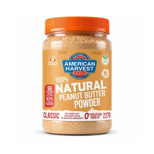 [AH-230] AH All Natural Peanut Butter Powder (12x227G)